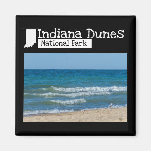 Custom Foto - Indiana Dunes National Park Magnet