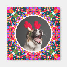 Custom Foto Maximalist Weihnachten Moderne Farben