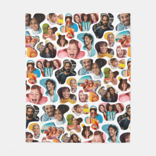 Custom Foto Modern Camouflage Fleecedecke