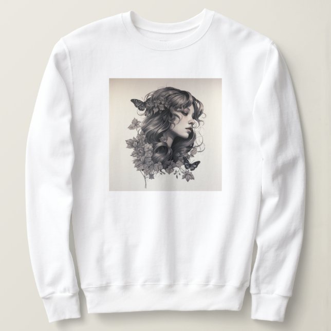Custom Foto Modern Mama Mother's Day Sweatshirt (Design vorne)
