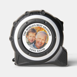 Custom Foto Opa & Grandson Maßband