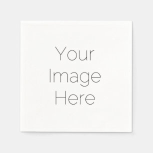 Custom Foto Paper Napkin - Personalisierte Hochzei Serviette