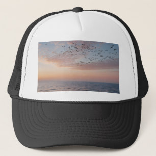 Custom Foto Personalisiert Sunset Beach Waves Truckerkappe