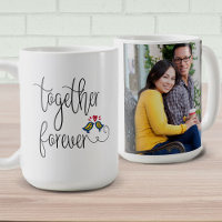 Custom Foto Romantic Love Birds Together Forever