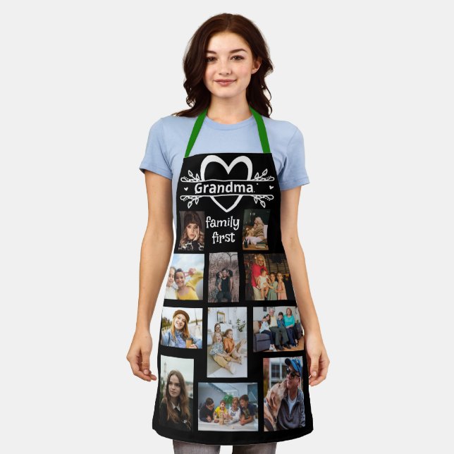 Custom Foto Schürze - Personalisierte Familienküch (Getragen)