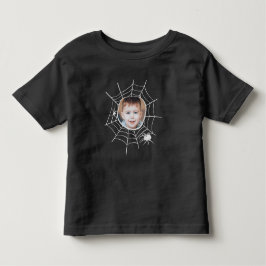 Custom Foto Spider Spinnennetze gruselig Spore Kleinkind T-shirt