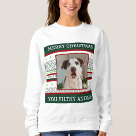 Custom Foto Ugge Weihnachts Sweater Funny Xmas Sweatshirt