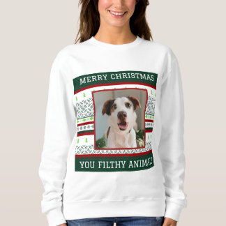Custom Foto Ugge Weihnachts Sweater Funny Xmas Sweatshirt
