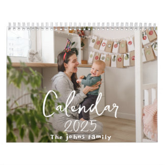 Custom Foto Wall Calendar 2025 für Zuhause & Offic Kalender