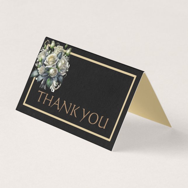 CUSTOM FOTO WEDD DANKE (Vorderseite)