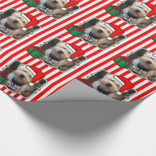 Custom Foto Weihnachts-Weihnachtsmannmütze Pet HO  Geschenkpapier