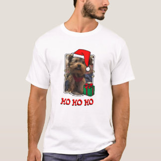 Custom Foto Weihnachts-Weihnachtsmannmütze Pet HO  T-Shirt
