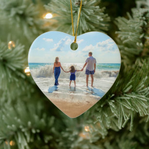 Custom Foto Weihnachtsschmuck Ihr Familiengeschenk