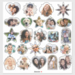 Custom Fotos Niedlich Fun Formen Vinyl Stickers Sh Aufkleber<br><div class="desc">Erstellen Sie Ihren eigenen einzigartigen Sake mit niedlichen, individuellen Foto Vinyl Aufklebern. Diese Vorlage ist einfach zu personalisieren mit beliebigen Bildern Ihrer Wahl. Das Design besticht durch eine moderne Collage von 24 Foto Aufklebern in einer Vielzahl von trendigen und eleganten Formen. Text kann mit dem Zazzle Designwerkzeug hinzugefügt werden. Dieses...</div>