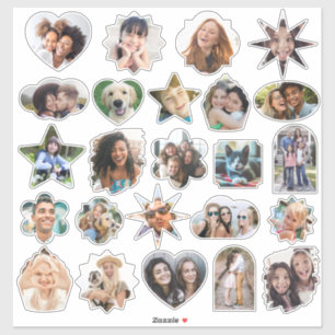 Custom Fotos Niedlich Fun Formen Vinyl Stickers Sh Aufkleber