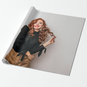 Custom Fotos Party Selfie Picture Fotografie Geschenkpapier