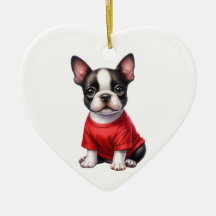 Custom French Bulldog Dog Valentine
