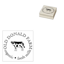 Custom Fresh Farm Small Business Gummistempel