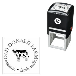 Custom Fresh Farm Small Business Permastempel