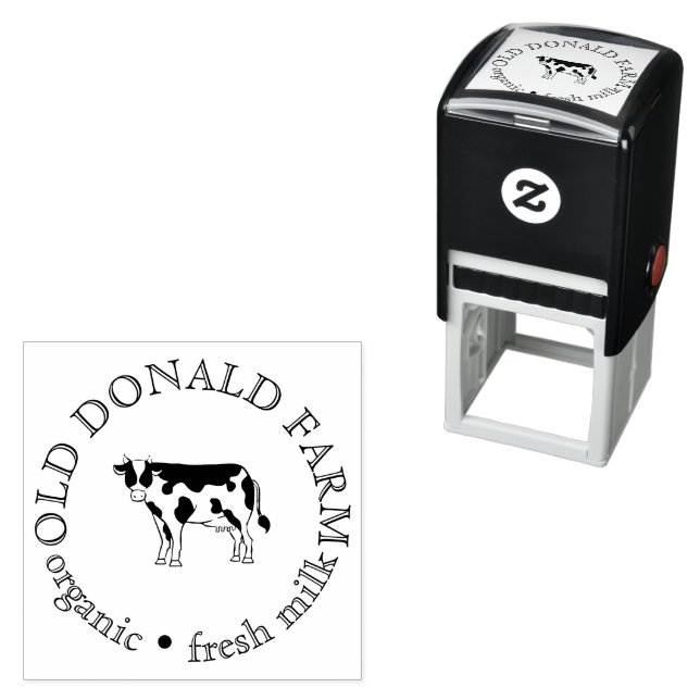 Custom Fresh Farm Small Business Permastempel (Beispiel)