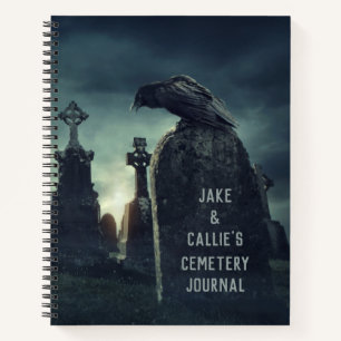 Custom Friedhof Travel Journal Notizbuch