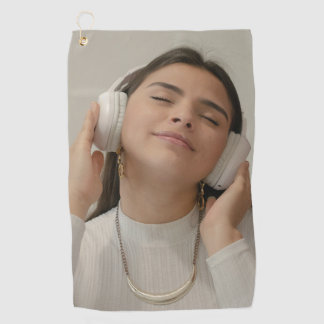 Custom Full Photo Modern  Golfhandtuch