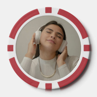 Custom Full Photo Modern  Pokerchips
