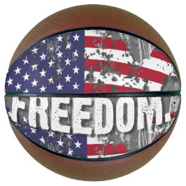 Custom Fullsize Basketball – Freedom Job