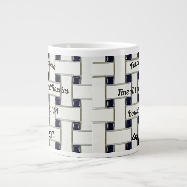 Custom Fundarosa Jumbo Tasse (Vorderseite)