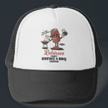 Custom Funny Family Barbeque Group Matching Truckerkappe<br><div class="desc">Holen Sie sich auf: Rauch Griller Vater T - Shirt für Vater, die Liebe zum Grill. Feiern Sie den Vatertag mit Spaß und Stil! Unsere Kollektion "Funny Vater Grilling Drink Beer Vatertag" bietet unglaublich witzig Designs, die Grillen, Bier und Papa-Witze kombinieren. Ideal für den Grillmeister in deinem Leben, diese Shirts...</div>