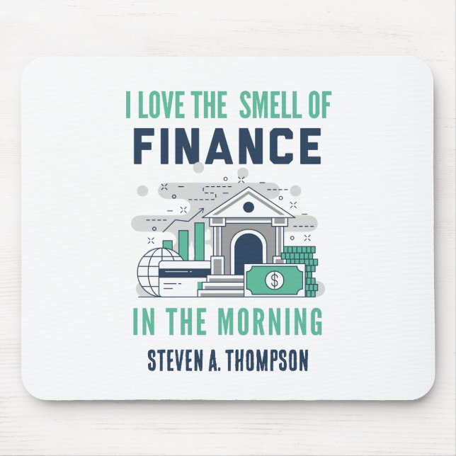 Custom Funny Finance Magnet Mousepad (Vorne)