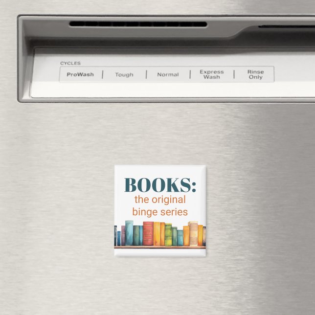 Custom Funny Friendship Reading Book Magnet (In Situ (Geschirrspüler))