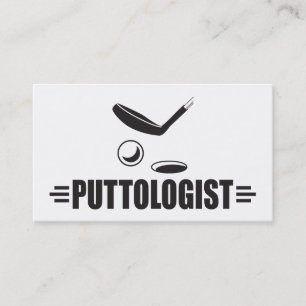 Custom Funny Golf Visitenkarte