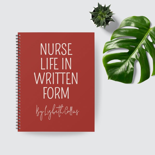 Custom Funny Nurse Life Journal Gift for RN or LPN Notizbuch (Custom Nurse Journal — Funny Nurse Life Notebook Gift for RN, LPN, or Healthcare Worker)