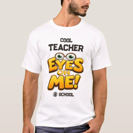 Custom Funny Teacher Gifts  Personalized by School T-Shirt