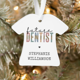 Custom Future Dentist Dentalschüler Geschenke Ornament