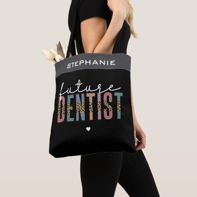 Custom Future Dentist Dentalschüler Geschenke  Tasche (Von Nahem)