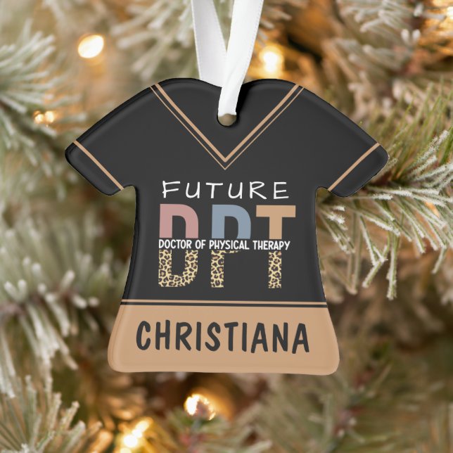 Custom Future DPT Arzt für Physikalische Therapie Ornament (Baum)