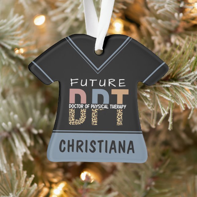 Custom Future DPT Arzt für Physikalische Therapie Ornament (Baum)