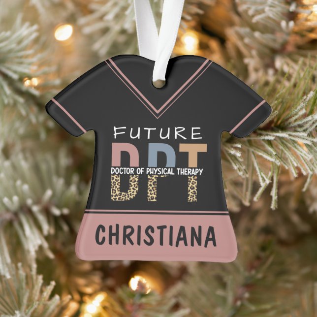 Custom Future DPT Arzt für Physikalische Therapie Ornament (Baum)