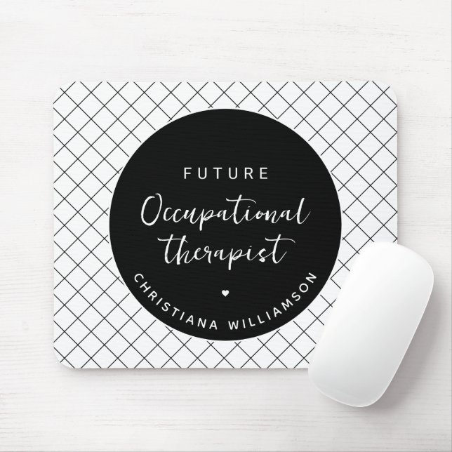 Custom Future OT Berufs-Therapeut Elegant Mousepad (Mit Mouse)
