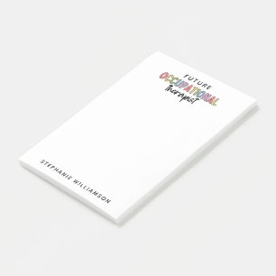Custom Future OT Berufs-Therapeut OT Student Post-it Klebezettel