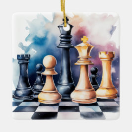 Custom Galaxy Schach Stücke Moderne Schach Weihnac Keramikornament