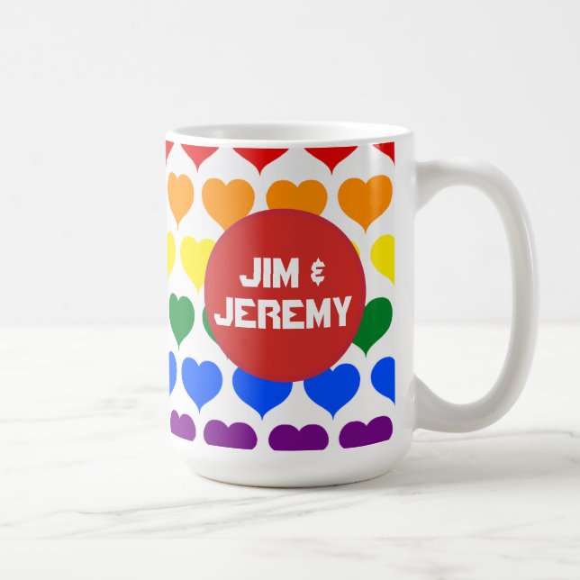 Custom Gay Lover's Tasse (Rechts)