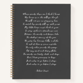 Custom Gedicht Song Lyric Zitat Notizbuch