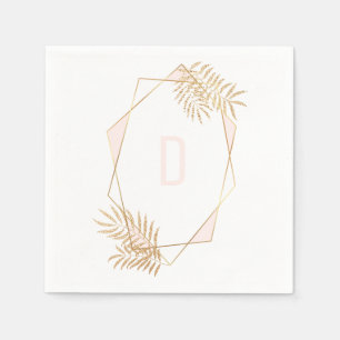 Custom Geometric Napkin Serviette