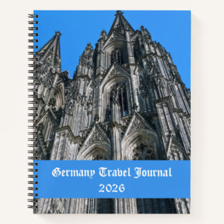 Custom Germany Travel Journal Notizbuch