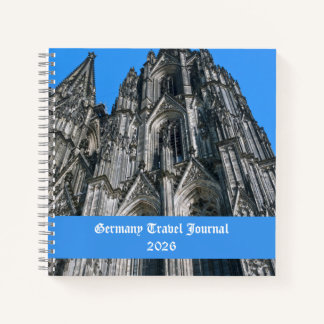 Custom Germany Travel Journal Notizbuch