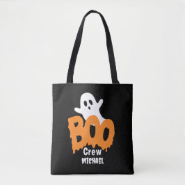 Custom Ghost Trick-oder-Leckerei Boo Crew Hallowee Tasche