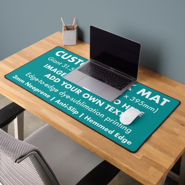 Custom Giant Desk Mat Protector Pad 31.5" - Aquama Schreibtischunterlage (Büro 2)